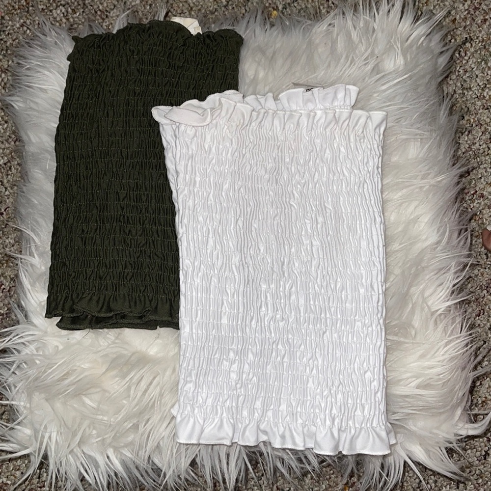 Tube Top Crop Tops (Rue 21)